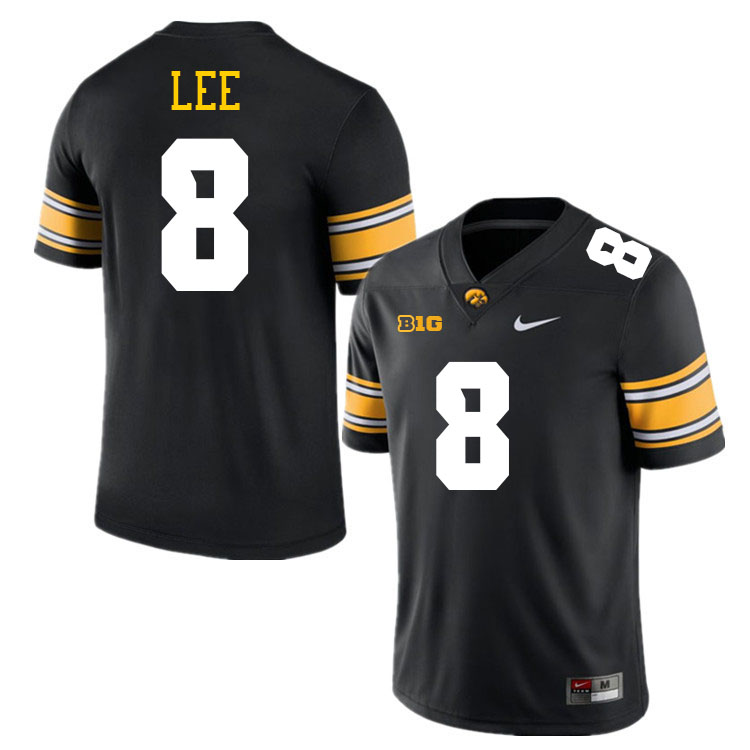 Deshaun Lee Iowa Jersey,University Of Iowa Hawkeyes Fotoball Uniforms,Jersey,Gears-Black